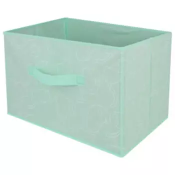 Кофр для хранения Домовой Funny Cats, 38х27х27 см, складной, без крышки, нетканый материал