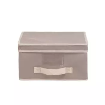 кофр для хранения Вельвет 30х30х17см,серый