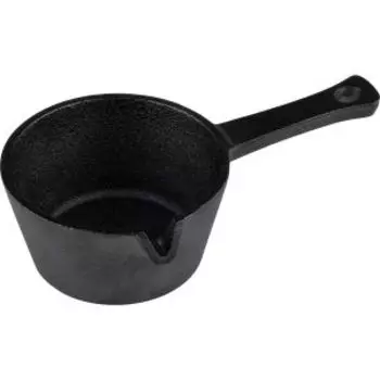 Кокотница Mallony Culinaria, 170 мл, 17х9.5х4.8 см, чугун, длинная ручка
