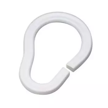 Кольца для занавесок белые