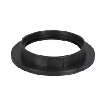 Кольцо ЭРА для патрона E27, пластик, черное