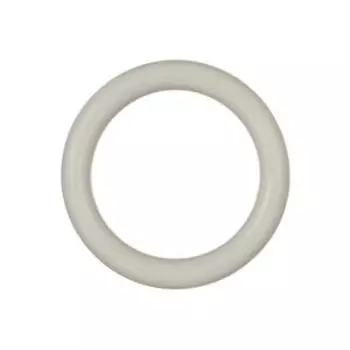 Кольцо с крючком Vito, 10 шт, пластик, белый