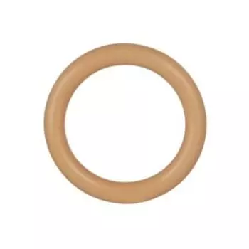 Кольцо с крючком Vito, 10 шт, пластик, бук