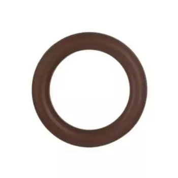 Кольцо с крючком Vito, 10 шт, пластик, орех