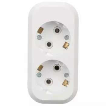 Колодка РЕАЛЬНАЯ ЭЛЕКТРИКА 2 гнезда, 16А