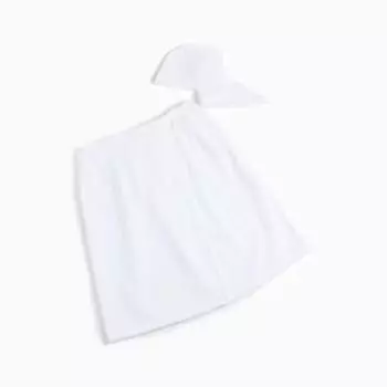 Комплект для сауны Этель, 2 предмета, парео и чалма, белый, махра 360г/м2