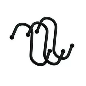 Комплект крючков больших Lemax, 3 шт, черный матовый