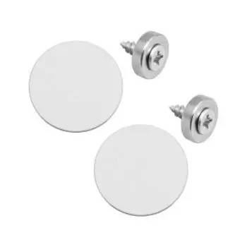 комплект магнитов для нижней фиксации рул. шторы УЮТ, белый, тип 2, 1 комплект