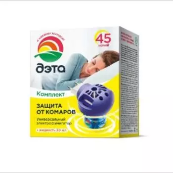 Комплект от комаров Дэта insecto Универсальный, 45 ночей