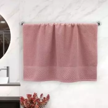 комплект полотенец махровых Грант, размер: 50х80см - 2шт, гладкокрашенное, розовый, 100%хл., 450г/м2, в подарочной коробке