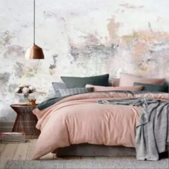 Комплект постельного белья Actual Фламинго, Дуэт, нав. 50х70 см, сатин