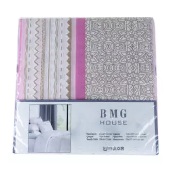 Комплект постельного белья BMG, 1.5-сп, нав. 50х70 см, ранфорс