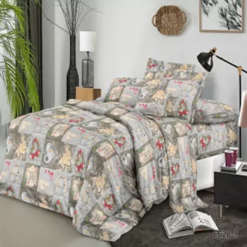 Комплект постельного белья Bonna Notte, 2-сп, полисатин, полиэстер 80г /м2, диз. 6628