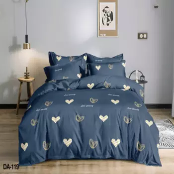 Комплект постельного белья Bonna Notte, 2-сп, полисатин дисперс, полиэстер 85 г/м2, диз. 119