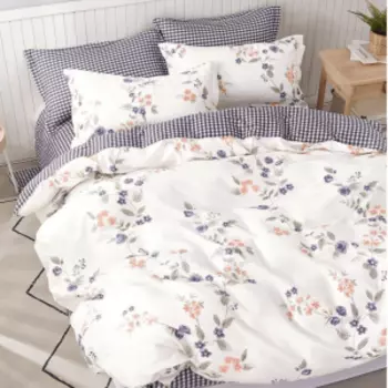 Комплект постельного белья Bonna Notte, 2-сп, сатин, хлопок 120 г/м2, диз. 8