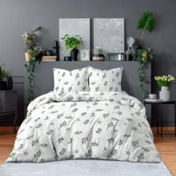 Комплект постельного белья Bravo Collection Олив, 1.5-сп, нав. 70х70 см, поплин