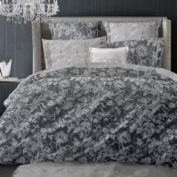 Комплект постельного белья Brilliant silver, Евро, нав. 70х70 см, сатин