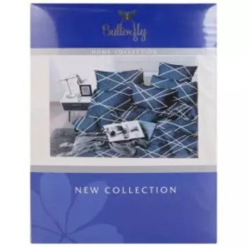 Комплект постельного белья Butterfly Satin New, 2-сп, полисатин, полиэстер 80г/м2, рис. 4829