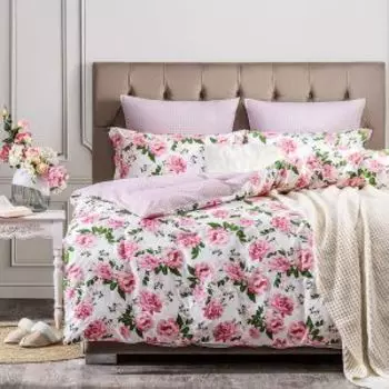 Комплект постельного белья Cassia Айлин, Евро, нав. 50х70 и 70х70 см, сатин