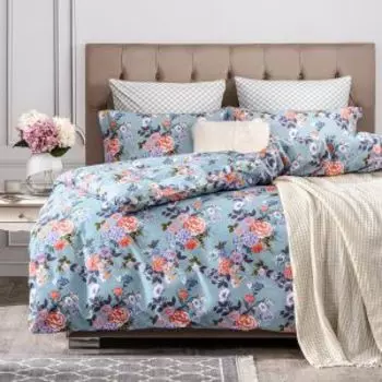 Комплект постельного белья Cassia Эмира, Дуэт, нав. 50х70 и 70х70 см, сатин