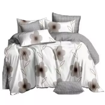 Комплект постельного белья Cottonika Charme, 1.5-сп, нав. 50х70 см, поплин, диз. 9004