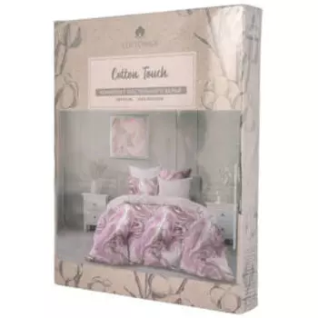 Комплект постельного белья Cottonika Cotton Touch, 2-сп, нав. 50х70 см, перкаль, в ассортименте