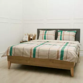 Комплект постельного белья Cottonika Mine, Евро, нав. 50х70 см, поплин