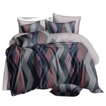 Комплект постельного белья Cottonika Unique, Дуэт, 4 наволочки, сатин, диз. 342