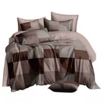 Комплект постельного белья Cottonika Unique, 2-сп, нав. 50х70 см, сатин, диз. 341