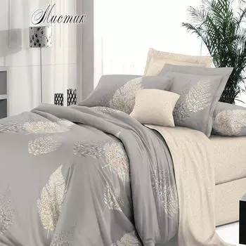 Комплект постельного белья De Luxe Мистик, Евро, нав. 50х70 см, сатин