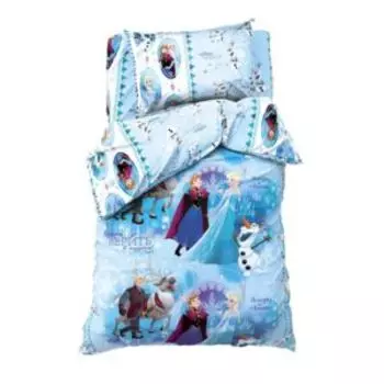 Комплект постельного белья Disney Холодное сердце, 1,5-сп, нав. 50х70 см, бязь