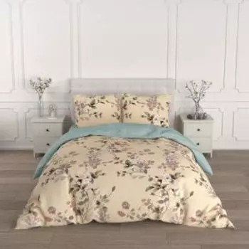 Комплект постельного белья Для SNOFF Селемо, 2-сп, нав. 70х70 см, сатин, хлопок 115 г/м2