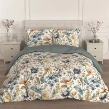 Комплект постельного белья для Snoff Альда, Евро, нав. 70х70 см, сатин