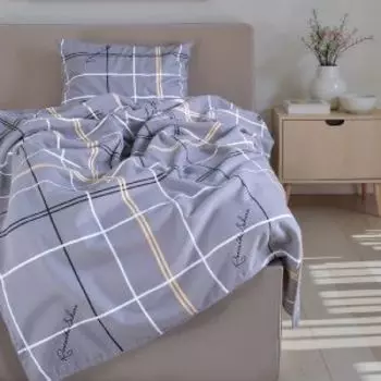 Комплект постельного белья Экономь и Я, 2-сп, микрофибра, полиэстер 60г/м2