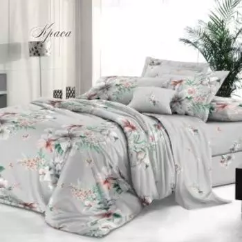 Комплект постельного белья Эльф De Luxe Краса, 2-сп, сатин