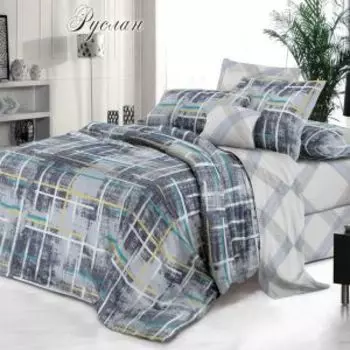 Комплект постельного белья Эльф Bella Vita Premium Руслан, Евро, поплин, 100% хлопок