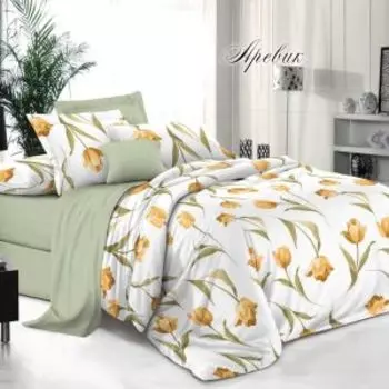 Комплект постельного белья Эльф Bella Vita Premium Аревик, Дуэт, поплин, 100% хлопок