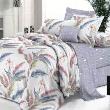 Комплект постельного белья Эльф De Luxe Инна, Дуэт, сатин, хлопок 115гр/м2