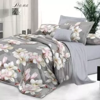 Комплект постельного белья Эльф De Luxe Дама, Дуэт, сатин, хлопок 115гр/м2