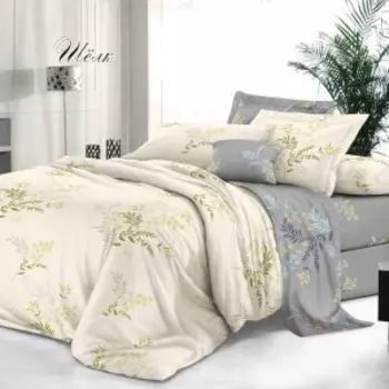 Комплект постельного белья Эльф De Luxe Шёлк, Дуэт, сатин