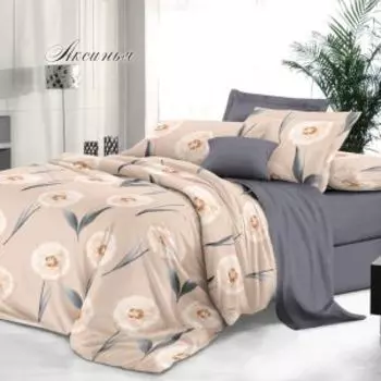 Комплект постельного белья Эльф De Luxe Аксинья, Дуэт, сатин