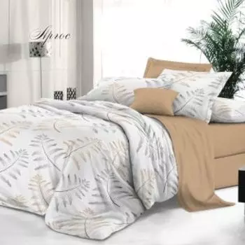 Комплект постельного белья Эльф De Luxe Аргос, 1.5-сп, нав. 70х70 см, сатин