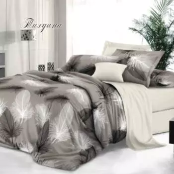 Комплект постельного белья Эльф De Luxe Тихуана, 1.5-сп, нав. 50х70 см, сатин