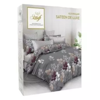 Комплект постельного белья Эльф De Luxe Оксана, Дуэт, нав. 2 шт, сатин