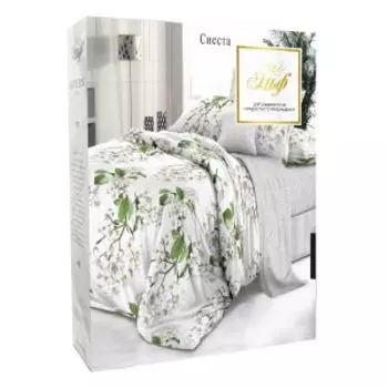 Комплект постельного белья Эльф De Luxe Сиеста, 2-сп, сатин, хлопок 115гр/м2