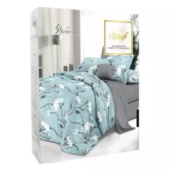 Комплект постельного белья Эльф De Luxe Фабиола, 2-сп, сатин, хлопок 115гр/м2