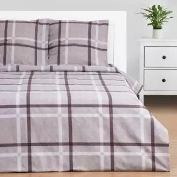 Комплект постельного белья Этель Атлантик, 2-сп, нав. 70х70 см, бязь, хлопок 125г/м