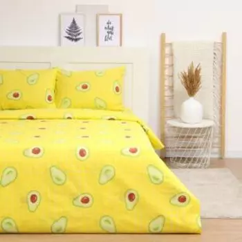 Комплект постельного белья Этель Avocado, 1.5-сп, нав. 50х70 см, бязь