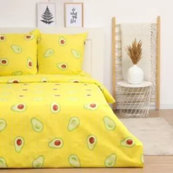 Комплект постельного белья Этель Avocado, 1.5-сп, нав. 70х70 см, бязь