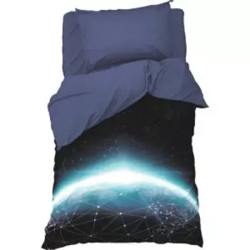 Комплект постельного белья Этель Бесконечность, 1.5-сп, нав. 50х70 см, бязь